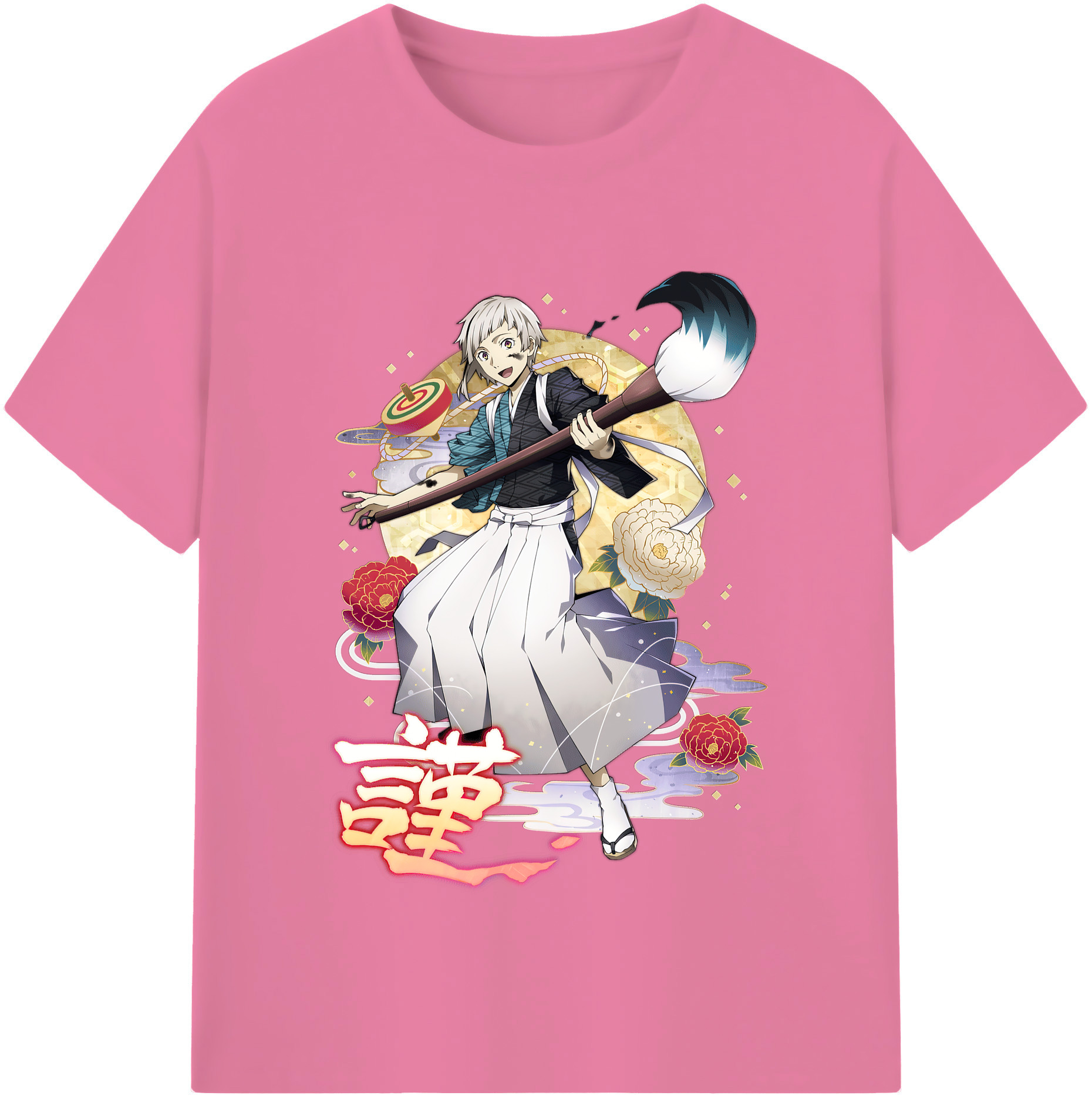 （画像用） 文豪ストレイドッグス Bungo Stray Dogs 綿100％半袖Tシャツ（フロントプリント）